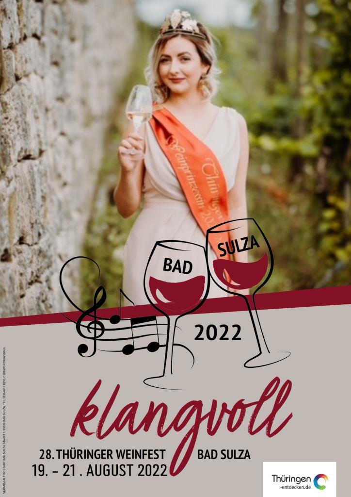 Plakat Weinfest 2022