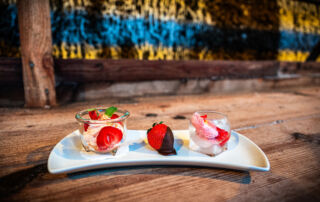 Das Dessert als krönender Abschluß des Menüs