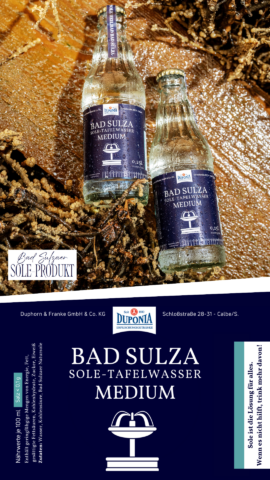 Sole-Wasser Insta Story