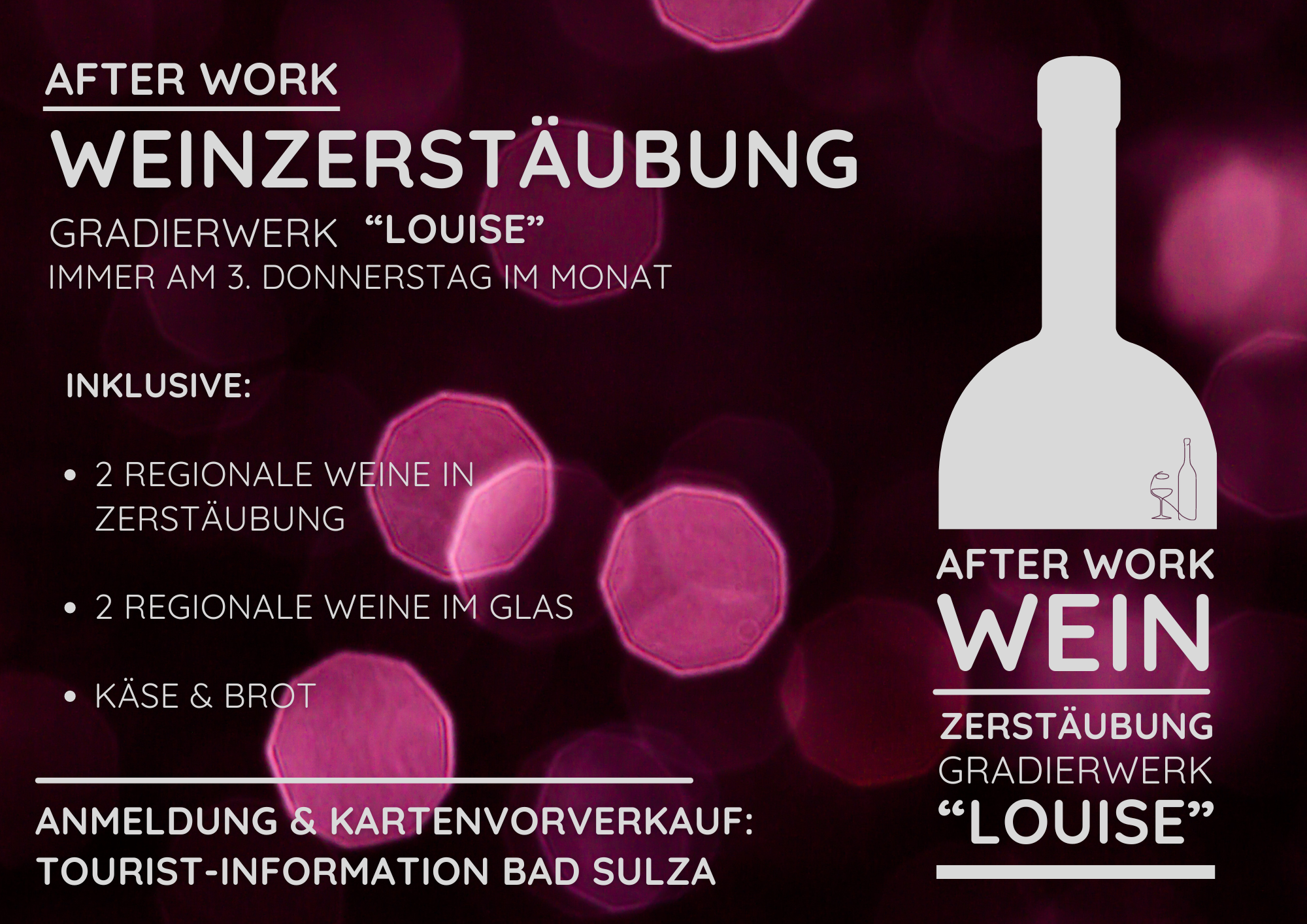 Flyer Weinzerstäubung 2025