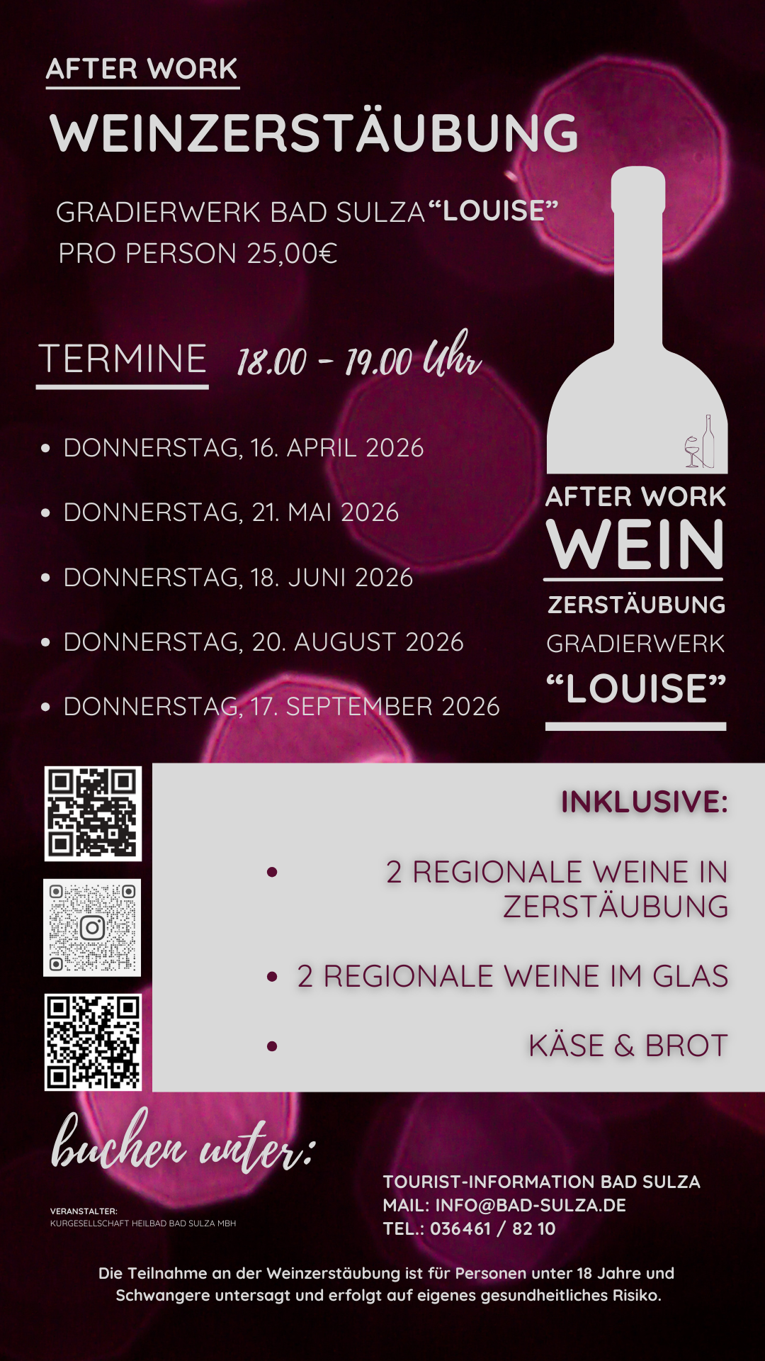 Karte Weinzerstäubung 2026 (Deine Geschichte)